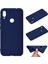Xiaomi Redmi Için Yumuşak Buzlu Tpu Kılıfı Not 7s/not 7/not 7 Pro (Hindistan) -Dark Blue (Yurt Dışından) 1