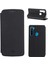 Dmx Cross Doku Deri Stand Kılıfı Xiaomi Redmi Için Kart Yuvası Not 8-Black (Yurt Dışından) 1