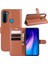 Xiaomi Redmi Için Litchi Cilt Tasarım Deri Kılıfı Not 8t-Brown (Yurt Dışından) 1