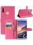 Litchi Cilt Cüzdan Deri Deri Stand Flip Kapak Xiaomi Mi Max 3-Rose (Yurt Dışından) 1