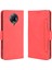 Xiaomi Için Cüzdan Standı Kabuğu ile Deri Redmi K30 Pro/xiaomi Poco F2 Pro/redmi K30 Pro Zoom-Red (Yurt Dışından) 4