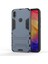 Xiaomi Redmi Için Kickstand ile Plastik+Tpu Combo Kapak Kılıfı Not 7s /not 7 /not 7 Pro (Hindistan) -Dark Blue (Yurt Dışından) 2