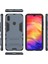 Xiaomi Redmi Için Kickstand ile Plastik+Tpu Combo Kapak Kılıfı Not 7s /not 7 /not 7 Pro (Hindistan) -Dark Blue (Yurt Dışından) 3