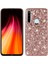Parlak Işıltılı Pc Geri+Tpu Çerçeve Xiaomi Redmi Için Mobil Muhafaza Not 8-Rose Altın (Yurt Dışından) 1