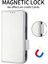 Litchi Doku Pu Deri+Tpu Tampon Stand Kapağı Cüzdanlı Tam Koruyucu Telefon Kasası Xiaomi Redmi Not 8/not 8 2021-BEYAZ (Yurt Dışından) 3