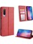 Xiaomi Mi 9-Kırmızı Için Vintage Stil Pu Deri Cüzdan Telefon Kasası (Yurt Dışından) 1
