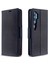 Xiaomi Mi Cc9 Pro/mi Için Litchi Skin Deri Cüzdan Kılıfı Not 10/mi Not 10 Pro-Black (Yurt Dışından) 4