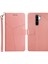 Pu Deri Cüzdan Standı Flip Kapak Y Şekilli Çizgiler Baskılı Manyetik Kapanma Çizik Geçirmez Telefon Kasası Xiaomi Redmi Için Kayışla (Yurt Dışından) 1
