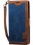 Xiaomi Redmi Için Vintage Bir Ekleme Stili Cüzdan Stand Deri Telefon Kapağı Not 8t-Blue (Yurt Dışından) 4