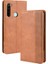Xiaomi Redmi Için Retro Otomatik Emici Deri Kasa Kapağı 8t-Kahverengi (Yurt Dışından) 3