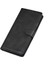Mat Cilt Pu Deri Cüzdan Kılıfı Xiaomi Redmi Note 8t-Black (Yurt Dışından) 2