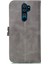 Xiaomi Redmi Için Baskılı Kedi Deseni Deri Cüzdan Stand Kılıfı Note 8 Pro-Grey (Yurt Dışından) 3