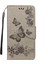 Baskı Kelebek Çiçekler Deri Stand Cüzdan Folio Kılıfı Xiaomi Redmi Not 7s/not 7/not 7 Pro (Hindistan) -Grey (Yurt Dışından) 1