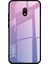 Xiaomi Redmi 8A-PINK Mor Için Gradyan Renk Temsilli Cam+Pc+Tpu Combo Kılıf (Yurt Dışından) 1