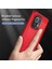 Xiaomi Mi Için 1.8mm 11 Karbon Fiber Fırçalı Doku Yumuşak Tpu Geri Kılıf Mobil Telefon Kapak-Kırmızı (Yurt Dışından) 3