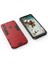 Şok Geçirmez Pc+Tpu Hibrid Kickstand Telefon Kabuğu Xiaomi Mi A2 Lite/redmi 6 Pro-Kırmızı (Yurt Dışından) 3