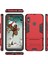 Şok Geçirmez Pc+Tpu Hibrid Kickstand Telefon Kabuğu Xiaomi Mi A2 Lite/redmi 6 Pro-Kırmızı (Yurt Dışından) 4