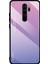 Xiaomi Redmi Için Gradyan Renk Temsilli Cam Tpu+Pc Hücre Kabuğu Not 8 Pro-Rose Mavi (Yurt Dışından) 2