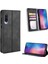 Xiaomi Mi 9 Se-Black Için Vintage Stil Deri Cüzdan Kılıfı (Yurt Dışından) 1