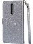 Glitter Powder Fermudied Deri Cüzdan Kılıfı Xiaomi Redmi Için Kayış Not 8 Pro-Silver (Yurt Dışından) 3