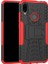 Serin Lastik Pc+Tpu Hibrid Kapak Kickstand ile Xiaomi Redmi Not 7s/not 7/note 7 Pro (Hindistan) -Red (Yurt Dışından) 2