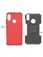 Serin Lastik Pc+Tpu Hibrid Kapak Kickstand ile Xiaomi Redmi Not 7s/not 7/note 7 Pro (Hindistan) -Red (Yurt Dışından) 3