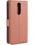Litchi Cilt Cüzdan Deri Deri Serin Stand Kılıfı Xiaomi Redmi 8-Brown (Yurt Dışından) 3