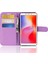 Litchi Doku Deri Cüzdan Xiaomi Redmi 6A (Tek 12MP Arka Kamera) Için Telefon Kasası -Purple (Yurt Dışından) 4