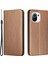 Flip Manyetik Otomatik Absorbed Karbon Fiber Doku Anti-Güz Anti-Fall Stand Pu Deri Kılıf Kapağı, Xiaomi Mi Için El Kayışı ile Deri Kılıf (Yurt Dışından) 2