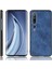 Xiaomi Mi 10-Blue Için Pu Deri Kaplamalı Pc+Tpu Hibrit Telefon Kılıfı (Yurt Dışından) 1