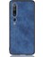 Xiaomi Mi 10-Blue Için Pu Deri Kaplamalı Pc+Tpu Hibrit Telefon Kılıfı (Yurt Dışından) 3