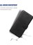 Deri Stand Telefon Kılıfı Xiaomi Redmi Için Kart Yuvaları Not 7/note 7 Pro (Hindistan)/not 7s-Black (Yurt Dışından) 3