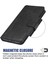 Deri Stand Telefon Kılıfı Xiaomi Redmi Için Kart Yuvaları Not 7/note 7 Pro (Hindistan)/not 7s-Black (Yurt Dışından) 4