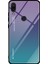 Xiaomi Redmi Not 7s Not 7-Spurple Için Çizik Dirençli Gradyan Cam Tpu+Pc Telefon Kılıfı (Yurt Dışından) 1