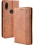 Xiaomi Redmi Için Vintage Style Pu Deri Cüzdan Kapağı Not 7s /not 7 /not 7 Pro (Hindistan) -Brown (Yurt Dışından) 4