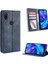 Xiaomi Redmi Için Vintage Style Pu Deri Cüzdan Kapağı Not 7s /not 7 /not 7 Pro (Hindistan) -Blue (Yurt Dışından) 1