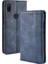 Xiaomi Redmi Için Vintage Style Pu Deri Cüzdan Kapağı Not 7s /not 7 /not 7 Pro (Hindistan) -Blue (Yurt Dışından) 4