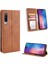 Xiaomi Mi 9-Brown Için Vintage Style Pu Deri Cüzdan Telefon Kılıfı (Yurt Dışından) 1