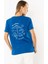 Nothing Regular T-Shirt Kadın - Saks Mavi 1