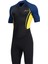 Shorty Wetsuit 1.5mm Neopren Kısa Örf Dalış Spearfishing Için L Sarı (Yurt Dışından) 4