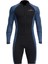 Erkekler Wetsuit Shorty Tüplü Dalış Takımı Su Sporları Şnorkel Yasağı Için Uzun Kollu L (Yurt Dışından) 1