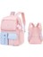 Büyük Kapasiteli Çok Bölmeli Sırt Çantası - Pembe (Yurt Dışından) 4