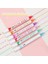 6 Adet Marker Kalem Çift Kafa Işaretleme Silindiri Ucu Dıy Scrapbooking Eğrisi Hattı (Yurt Dışından) 2