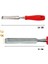 Plastik Saplı Düz Iskarpela - Ahşap Oyma Bıçağı - 12 mm - 24 Cm. 2