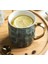 Nordic Coffee Kupalar Mat Lüks Altın Su Cafe Çay Süt Bardaklar Yoğunlaştırılmış Kahve Seramik Bardak Fincan Daire Seti Çanak Kaşık Seti |kupalar (Yurt Dışından) 4