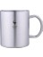 304 Yalıtımlı Paslanmaz Çelik Kahve Kupa Çift Duvar Katmanı Anti Haşlanma Kupası Içme / Bira / Su / Çay Anti Güz Metal Seyahat Tumbler | Kupalar (Gümüş) (Yurt Dışından) 1