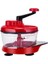 Yüksek Kapasiteli Kıyma Işlevli Grater Manuel Sebze Kesici Mutfak Kolaylık Sarımsak Basın Ev Armatürü (2500ML) (Yurt Dışından) 1