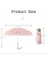 Güneş Şemsiyesi Çok Küçük Mini Şemsiye Vinil Şemsiye Cep Güneş Koruma ve Ultraviyole Koruma Parasol (Mavi) (Yurt Dışından) 3