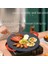 Koreli Tarzı Maifan Stone Yuvarlak Yuvarlak Yapışmaz Kızartma Tavası, Açık Barbekü Piknik Taşınabilir Kaset Sobası Evrensel Barbekü Pan (Yurt Dışından) 2