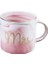 Kupalar Set Benzersiz Kupalar Için Lover Ebru Kupalar Seramik Çiftler Bardaklar Özel Kupalar Hediyeler 400ML | Kupalar (Pembe) (Yurt Dışından) 1